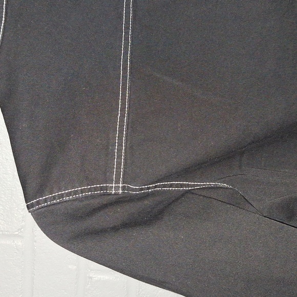 🏍 Black lightweight jacket. Small. Fibers by Barbara Lesser - Picture 5 of 11